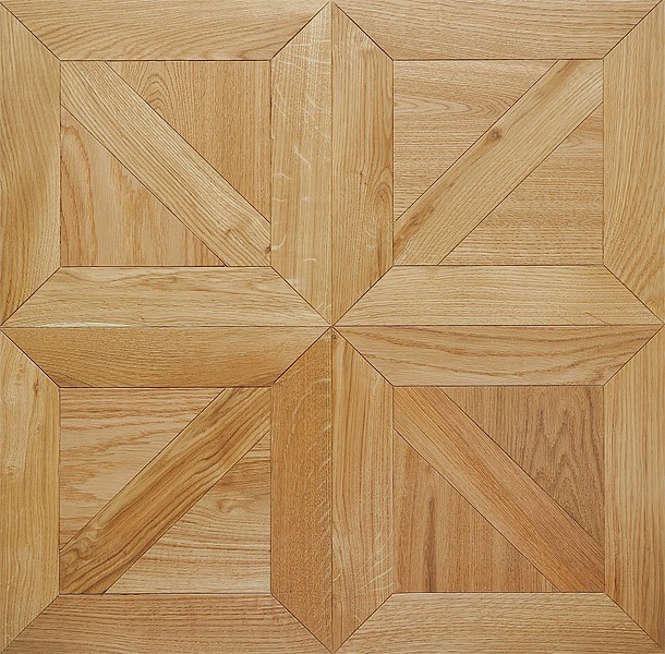 Модульный паркет COSWICK Дуб Ланже 19.05х635х635 мм, твердый воск, Натуральный, 2-х сл